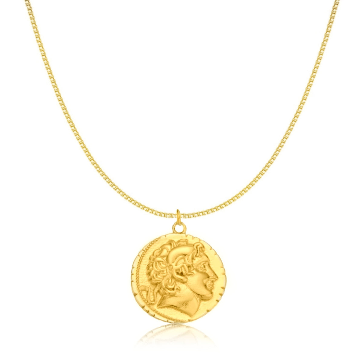 The Coin Medallion Necklace
