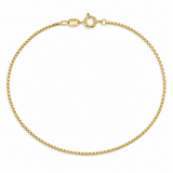 Solid Sterling Silver Gold-Tone Bracelet