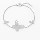 Crystal Butterfly Bracelet