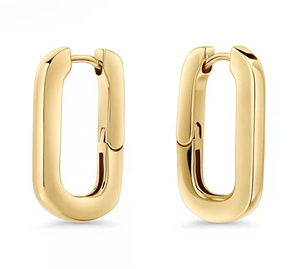 " The Dangle " Gold Filled Hoop Earrings