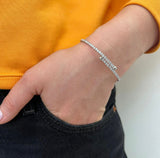 The Wrap Around Tennis Bracelet - 2 Color Options