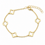 Golden Clover Bracelet