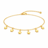 Gold-Plated Star Choker Necklace
