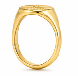 Golden Signet Ring