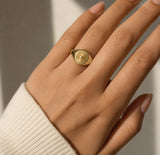 Golden Signet Ring