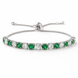 Created Adjustable Tennis Bracelets