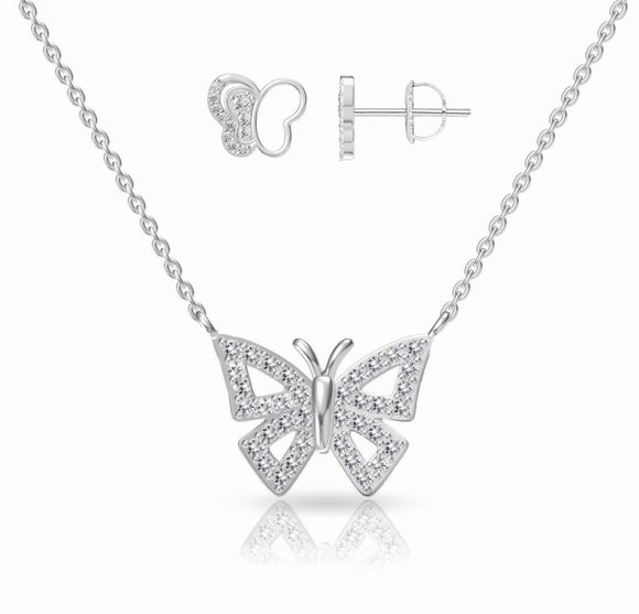 Butterfly Jewelry Set